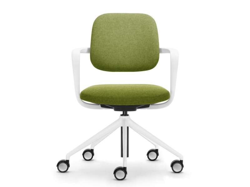 Büro Drehstuhl grün Drehstühle gelb Bürostuhl mit Armlehnen weiss Bürostühle Girsberger Ategra