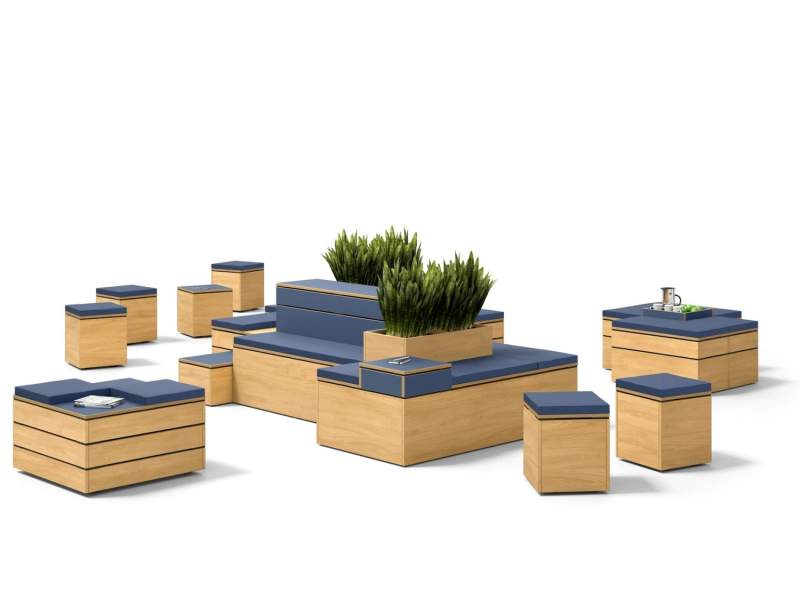Modulare System Sitzelementen Lounge WINI WINEA ELEMENTS