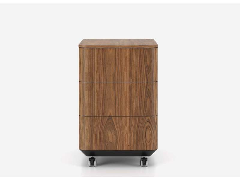 Bürocontainer Holz Container fahrbar Büro Nowy Styl eRange Rollcontainer