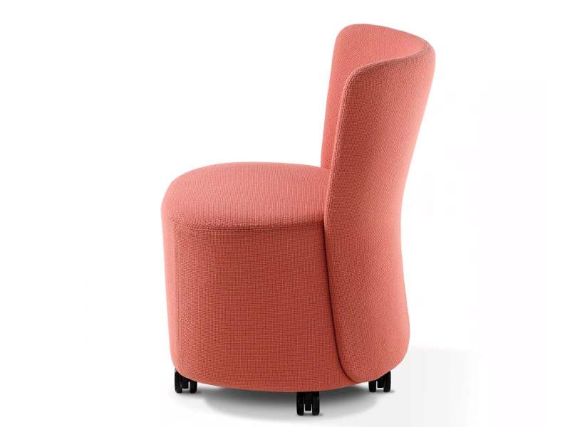 Loungemöbel Set Lounge Sessel rosa Loungesessel mit Rollen Orangebox, ramsey