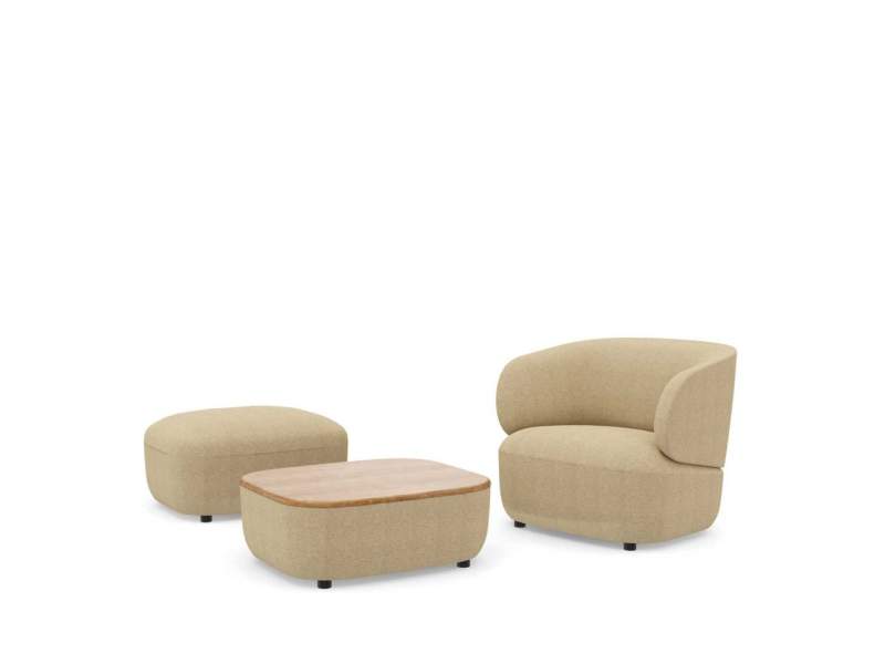 Lounge Sitzmöbel Poufs Couchtisch Loungemöbel Viasit Pepit Poufs und Tische