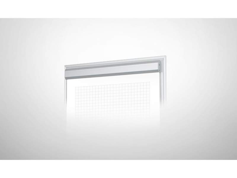 Magnethaftung O+C system adeco Flipchart-Klemmleiste