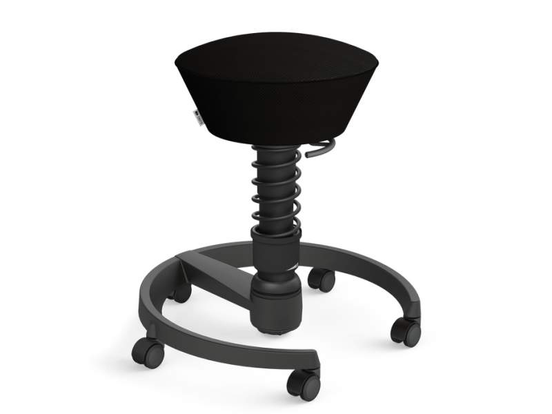 Bürohocker Aeris Swopper AIR mit beweglicher 3D-Technologie für aktives Sitzen
