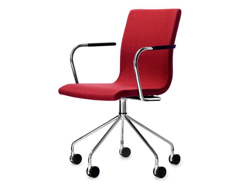 Stuhl Design Bürostuhl rot Bürodrehstuhl Drehstühle Flex