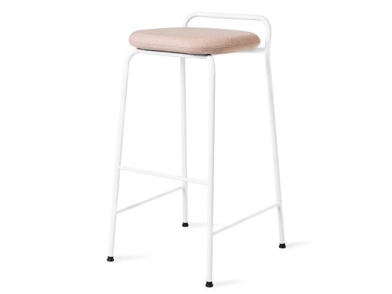 Barstuhl beige weiss Skandiform Soft Top Barhocker
