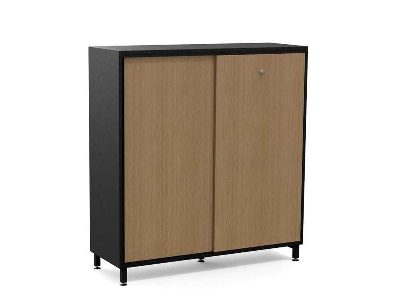 Sideboard Holz Schiebetürschrank Büroschränke Martela COMBO
