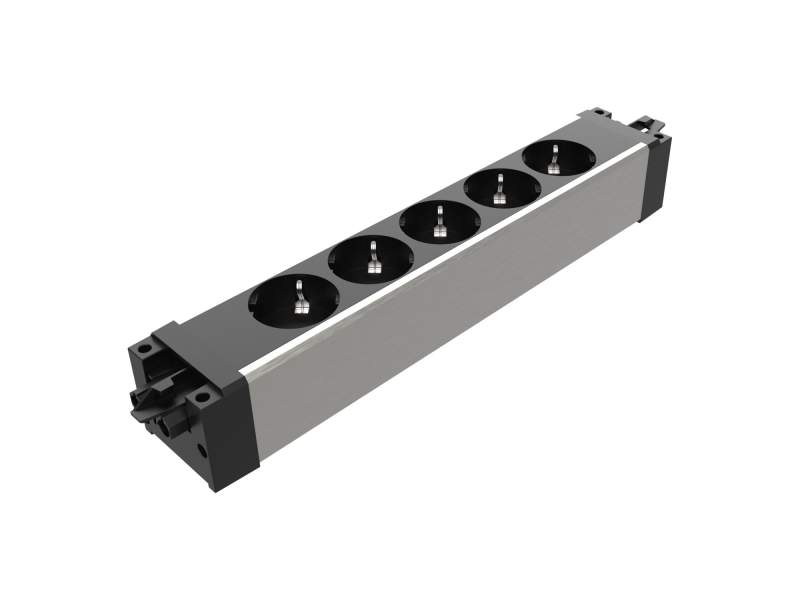 Steckdosenleiste Elektro-Steckdosen Dataflex Power Powerbar 5x Schuko - 503