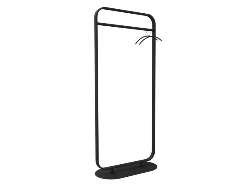 Kleiderständer modern Garderobe schwarz Cascando, Focus