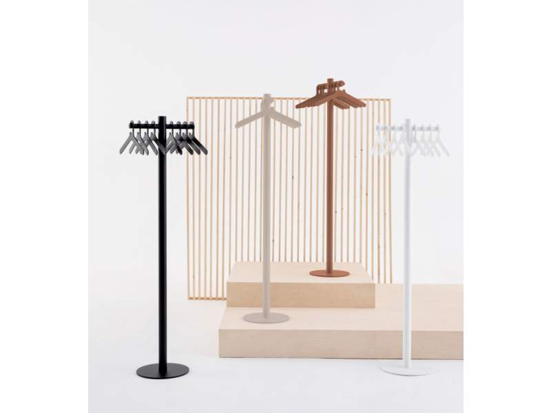 Kleiderständer Garderobe Garderobenständer Cascando, Pole