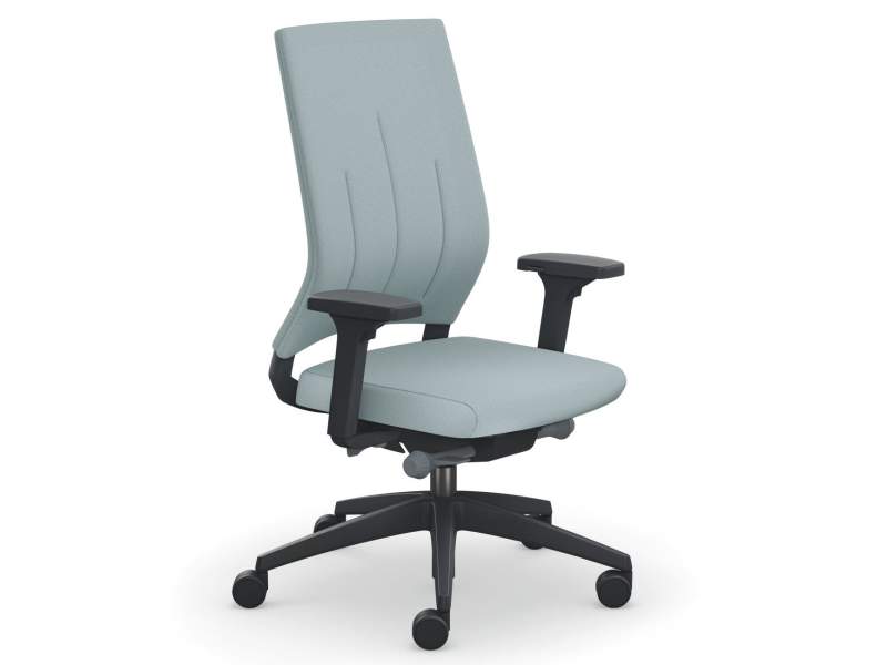 Bürostuhl grau Büro Drehstuhl mit Armlehnen Drehstühle Home Office Sedus quarterback 2