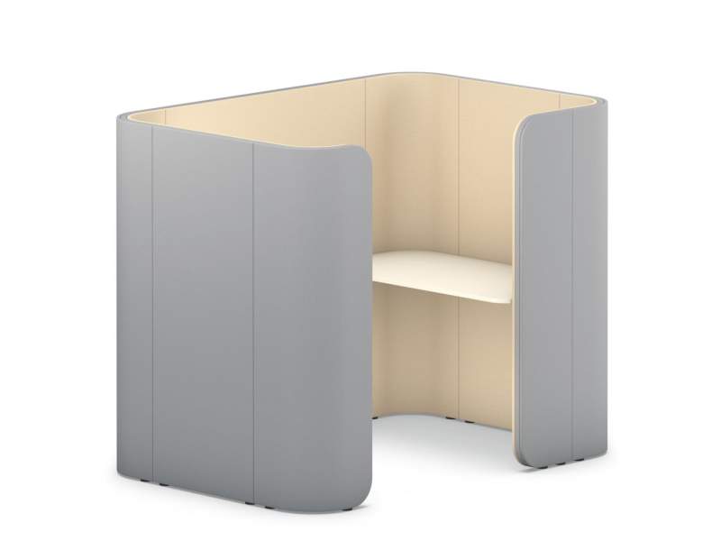 Arbeitsnische Sedus se:hive desk für konzentriertes Arbeiten mit visueller Abschirmung