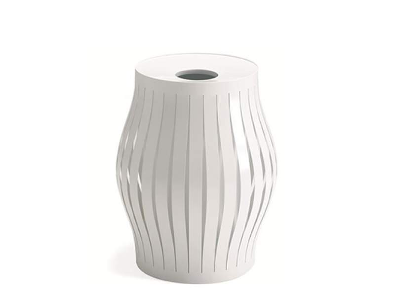 Papierkorb weiss Papierkörbe Aschenbecher, Materia, Bin