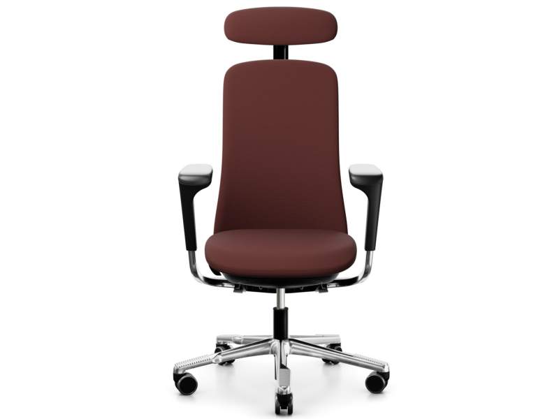 Hag Bürostuhl ergonomisch Bürodrehstuhl cognac Büro Drehstuhl Flokk HÅG SoFi
mit Kopfstütze