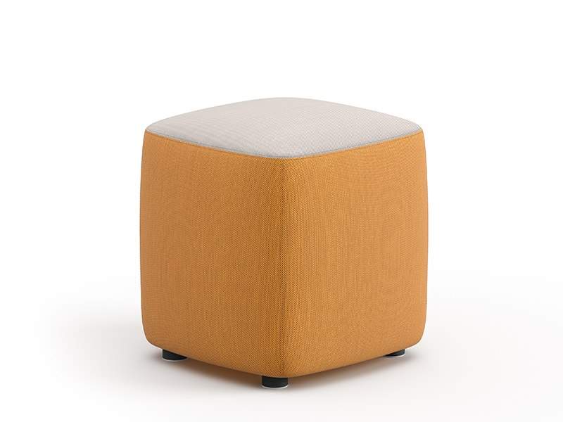 Polsterhocker gelb Hocker Lounge Brunner pads