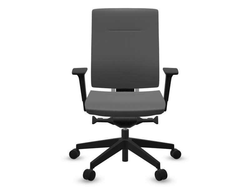 Bürostuhl Grey Büro Drehstuhl Drehstühle mit Armlehnen profim Xenon - Drehsessel