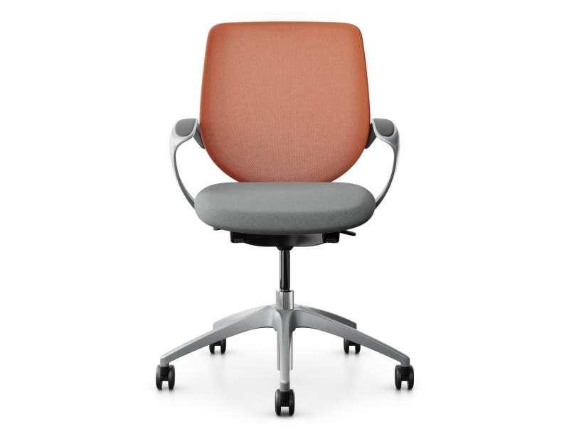 Bürostuhl Terracotta Büro Drehstuhl mit Netzgewebe Drehstühle Flokk Giroflex 313
