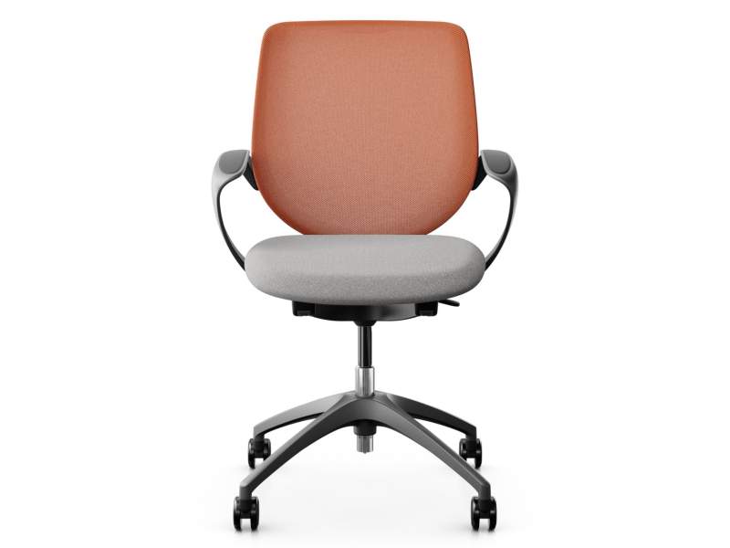 Konferenzstühle Terracotta Büro giroflex 313 Konferenzstuhl
mit Netzgewebe