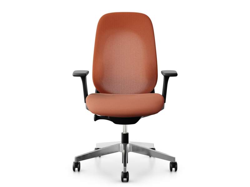 Bürodrehstuhl Giroflex giroflex 40 mit Netzrücken und höhenverstellbaren Armlehnen