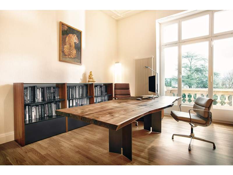 Massivholz Schreibtisch exklusiv Büromöbel große Schreibtische Massivholz IGN. Design., IGN. OFFICE. Tisch