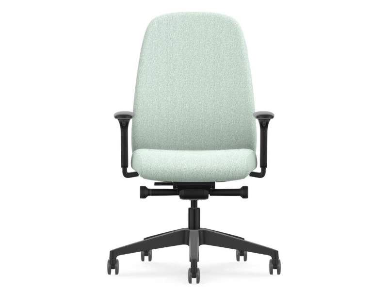 Büro Drehstuhl mit Armlehnen Bürostuhl Stoff türkis Bürodrehstuhl kaufen Drehstühle Interstuhl HEJis3