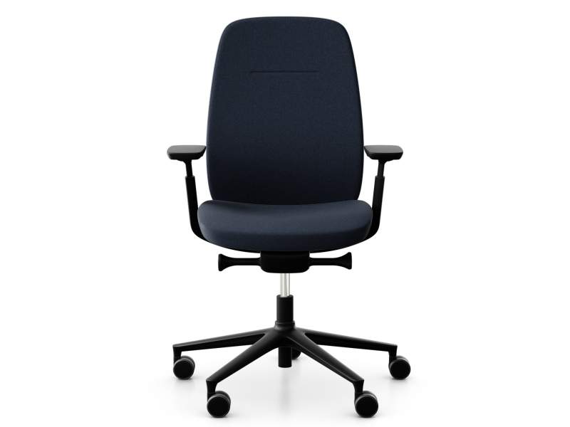 Büro Drehstuhl warm blue Drehstühle mit Armlehnen Bürostuhl Flokk Profim Pace