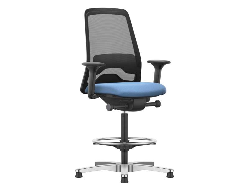 Ergonomischer Drehstuhl blau Counterstühle Netzgewebe Interstuhl, EVERYis1 Counterstuhl