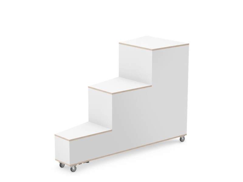 Modulares Sitzpodest Interstuhl WHAT IF WE FLY WT302 für flexible Lern- und Arbeitsbereiche
