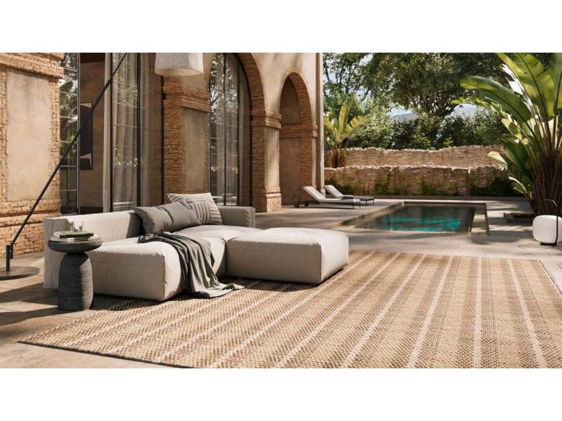 Abgepasste Teppiche Mediterraneo Teppich RUGX Object Carpet Corfu