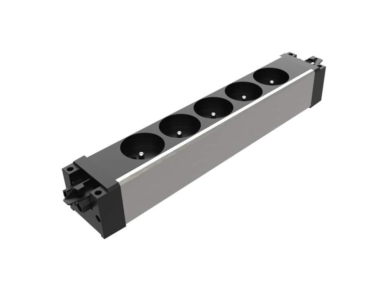 Dreifach-Steckdosenleiste Unterbausteckdosen Dataflex Power Powerbar 5x FR/BE - 513