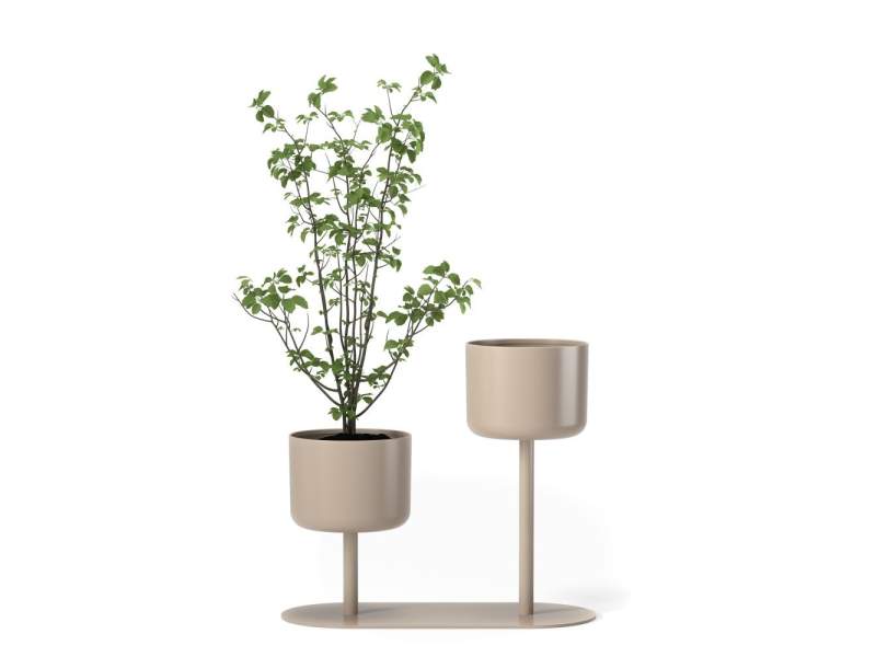 Pflanzen-Raumteiler beige Pflanzbehälter Skandiform Allé Mini