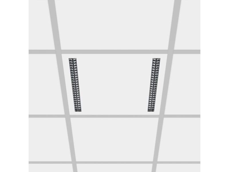 Quadratische Einlege-Leuchte Deckenleuchte XAL Into