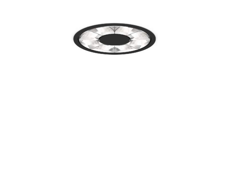 Einbauleuchte rund Deckenleuchte Büro Deckenleuchten XAL Mita circle 160 recessed