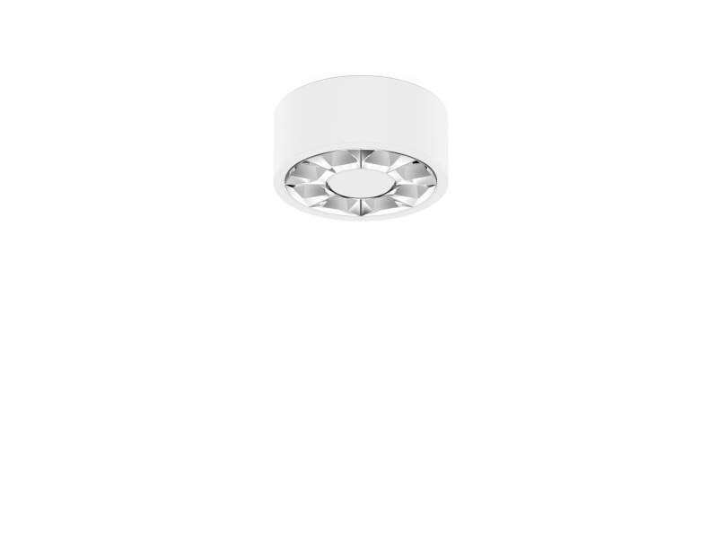 Zylindrische Deckenanbauleuchte weiss Deckenleuchten LED XAL MITA circle 160