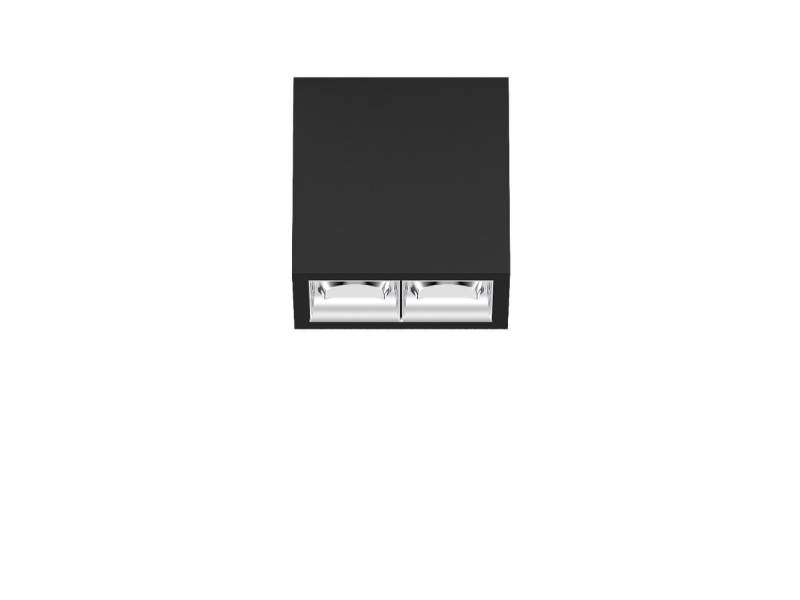 Deckenleuchten LED Deckenlampe Design Bürolampe Decke schwarz XAL Unico L2 ceiling
