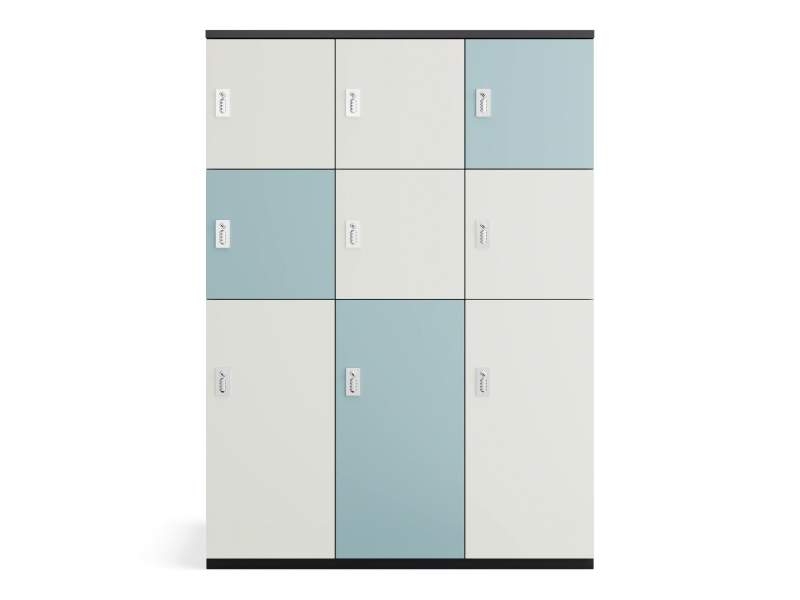 Schliessfachschränke Lockerschränke Schließfach-Kollektion Steelcase Universal Schließfächer