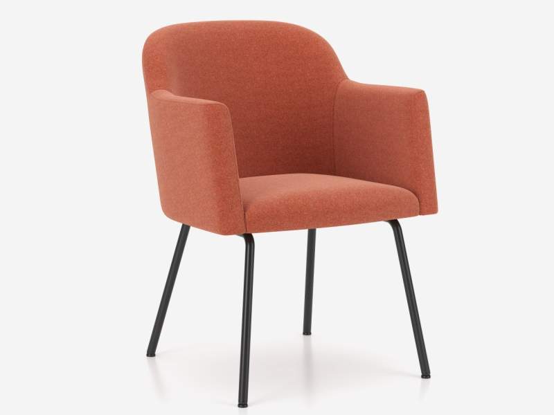 Clubsessel rot Loungesessel Sessel Louunge Loungemöbel Nowy Styl Athena
