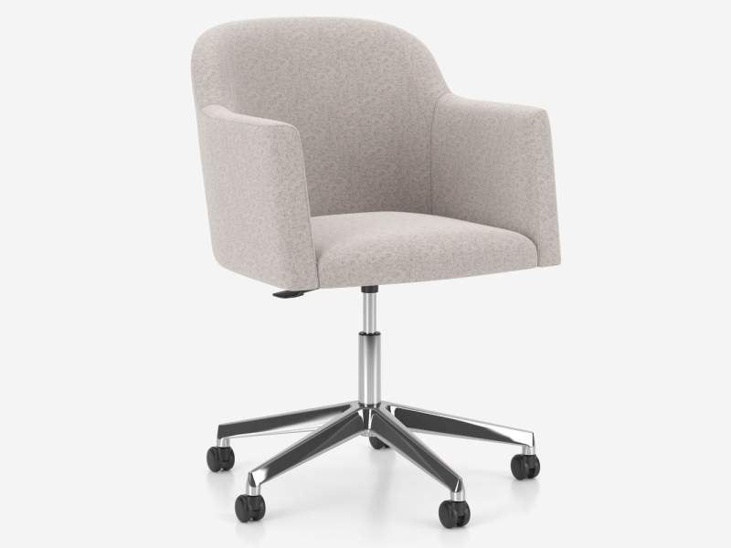 Clubsessel grau Loungesessel drehbar Sessel Louunge Loungemöbel Nowy Styl Athena