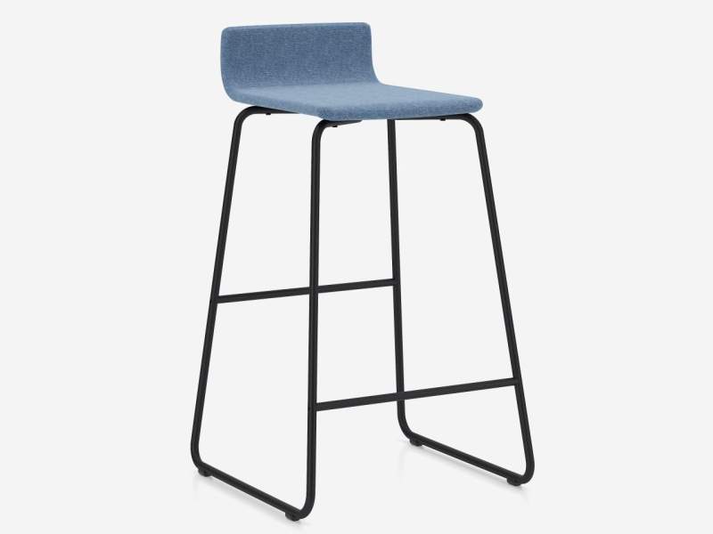 Barhocker blau Barstuhl Cafeteria Nowy Styl Cafe