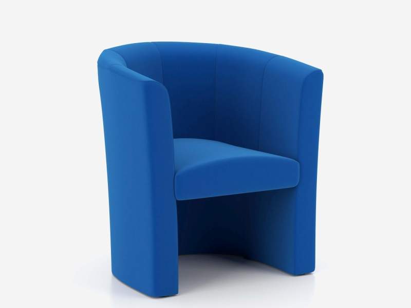 Loungesessel blau Büro Clubsessel Design Loungemöbel Nowy Styl Club