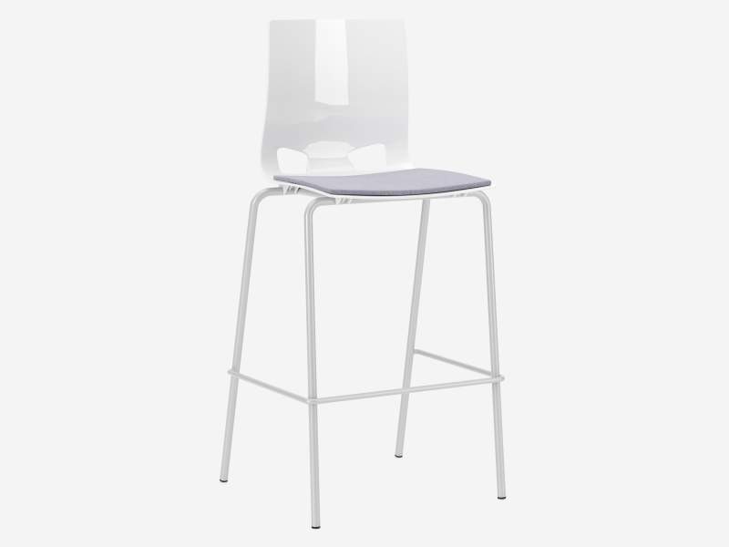 Barhocker weiss Barstuhl Nowy Styl Fondo