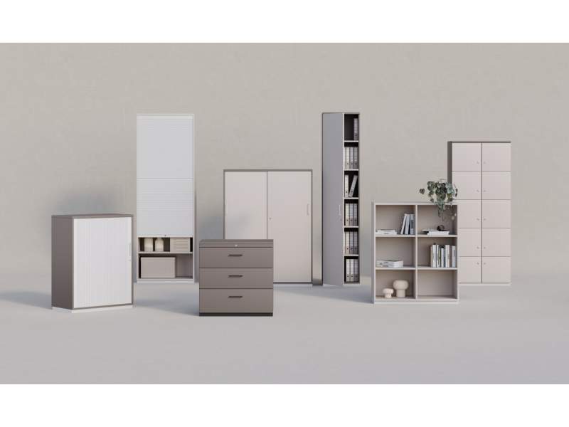 Büro Stauraum Büroschrank Schranksysteme Schränke Büromöbel K40 Schränke & Sideboards