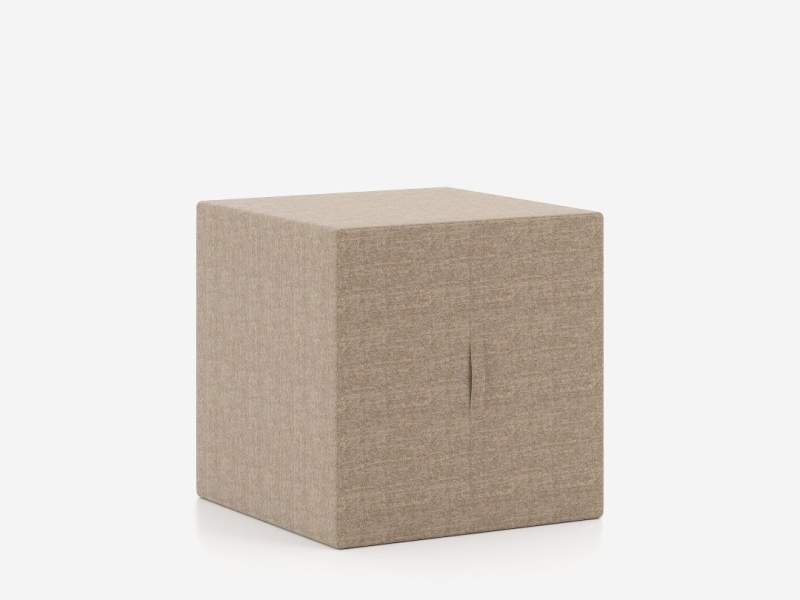 Polsterhocker braun Hocker Büro Pouffe Lounge Nowy Styl Offa Sitzpoufs