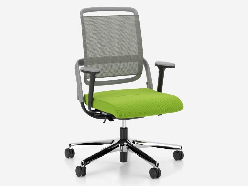 Bürostuhl Netzgewebe Bürodrehstuhl grün Drehstühle Büro Nowy Styl xenium mesh