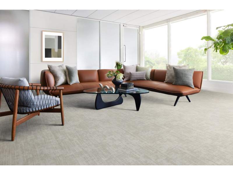 Elastische Bodenbeläge Büro Bodenbelag LVT Interface Luxury Vinyl Tile - Heirloom