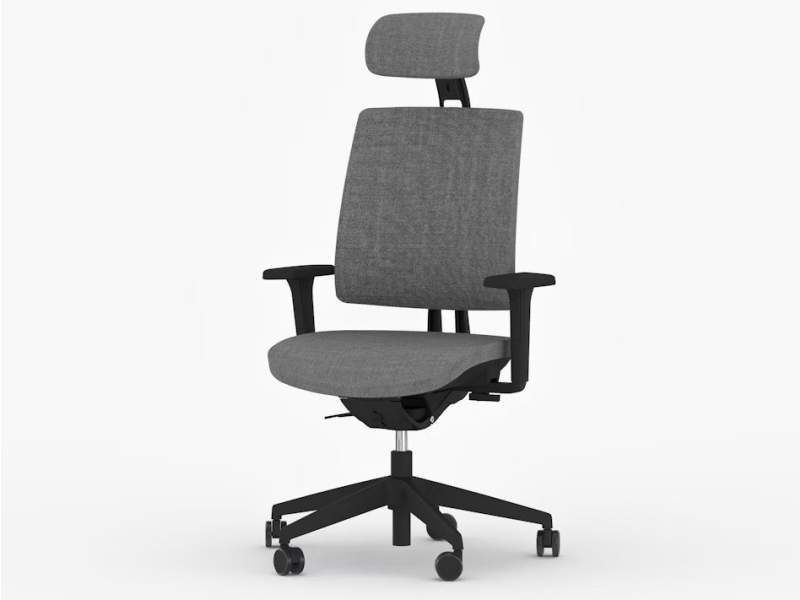 Büro Drehstuhl grau Drehstühle Netzgewebe Bürostuhl Neudoerfler n.you