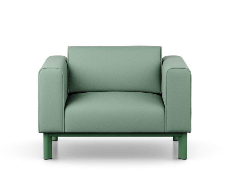 Loungesessel grün Sessel Lounge Sitzmöbel Profim Decenta