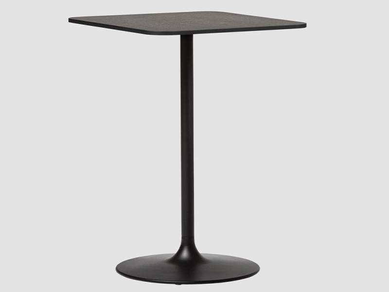 Bistrotisch rechteckig Bistrotische schwarz Cafeteria Tisch klein Konferenztisch Bene CASUAL Table medium