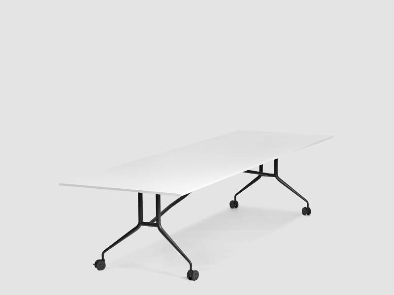 Schwenktische Falttische Büro Klapptisch gross Rolltisch Büromöbel Bene FLEX Falttisch
