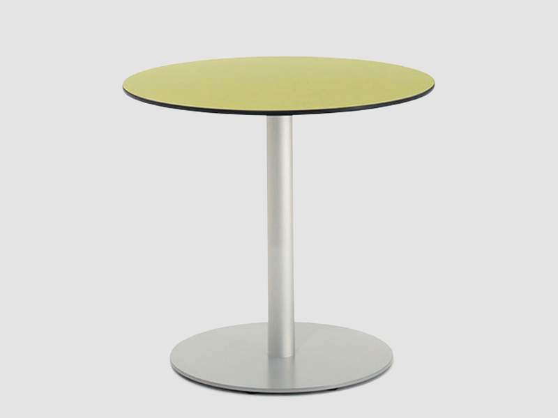 Design Beistelltisch grün rund Beistelltische rund Metall  Beistelltisch, Bene, T-Meeting Beistelltisch