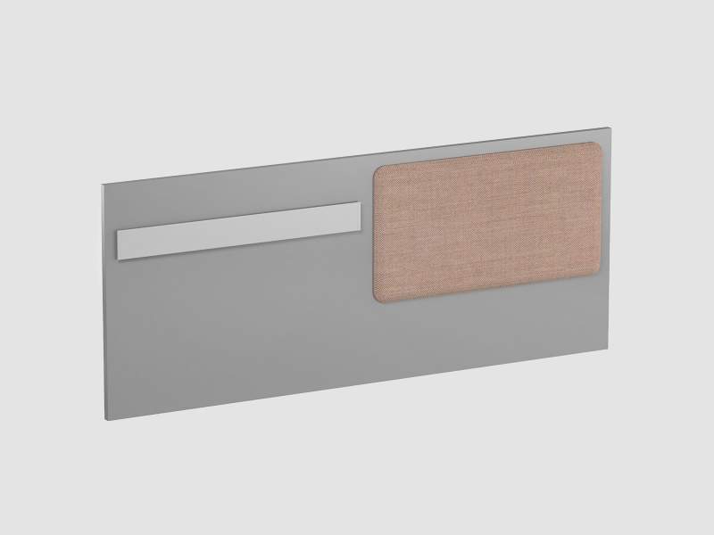 Schreibtisch Sichtschutz Tischtrennwand Schreibtischaufsatz akustik Bene T-Panel Multi